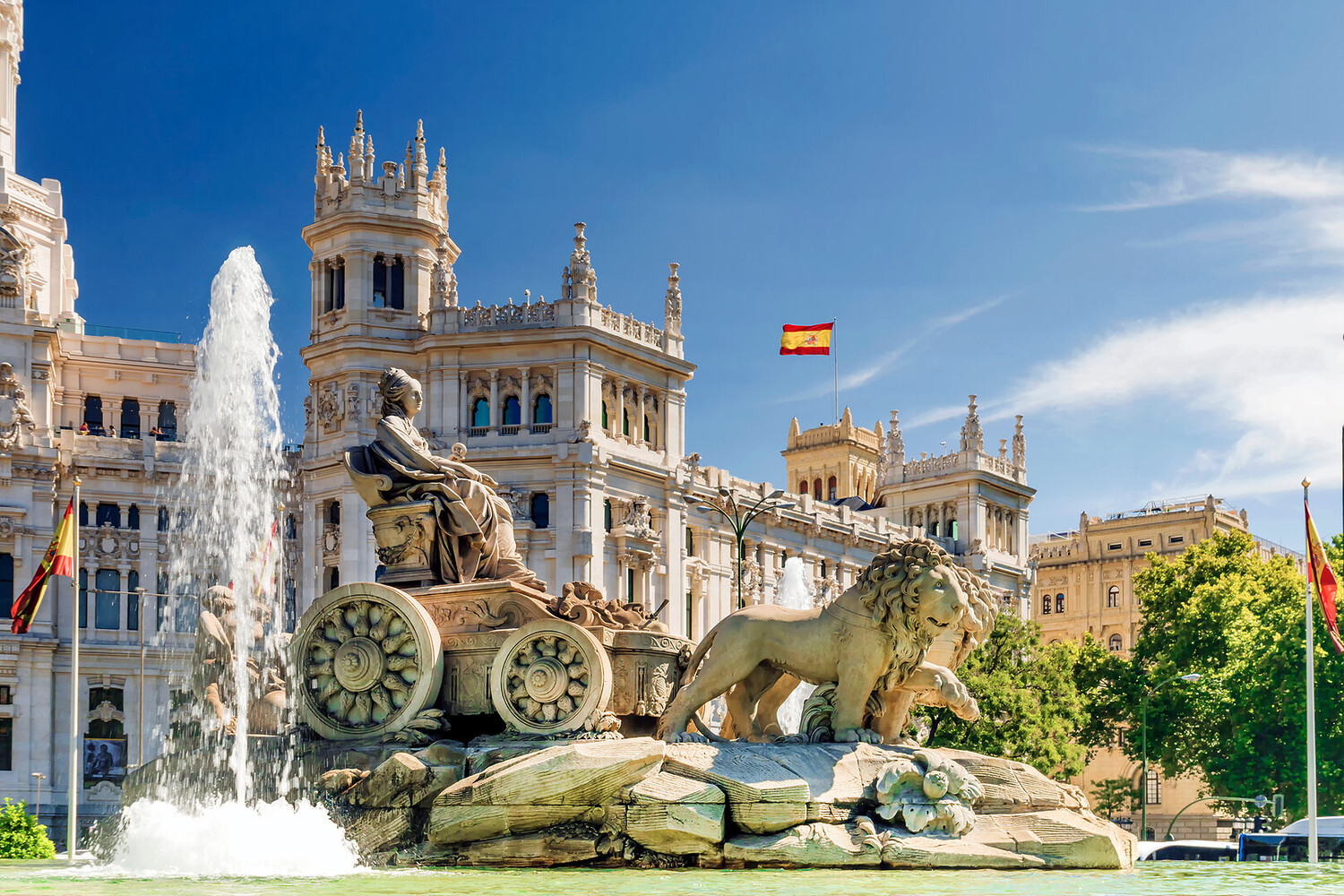 Carga parcial desde Madrid