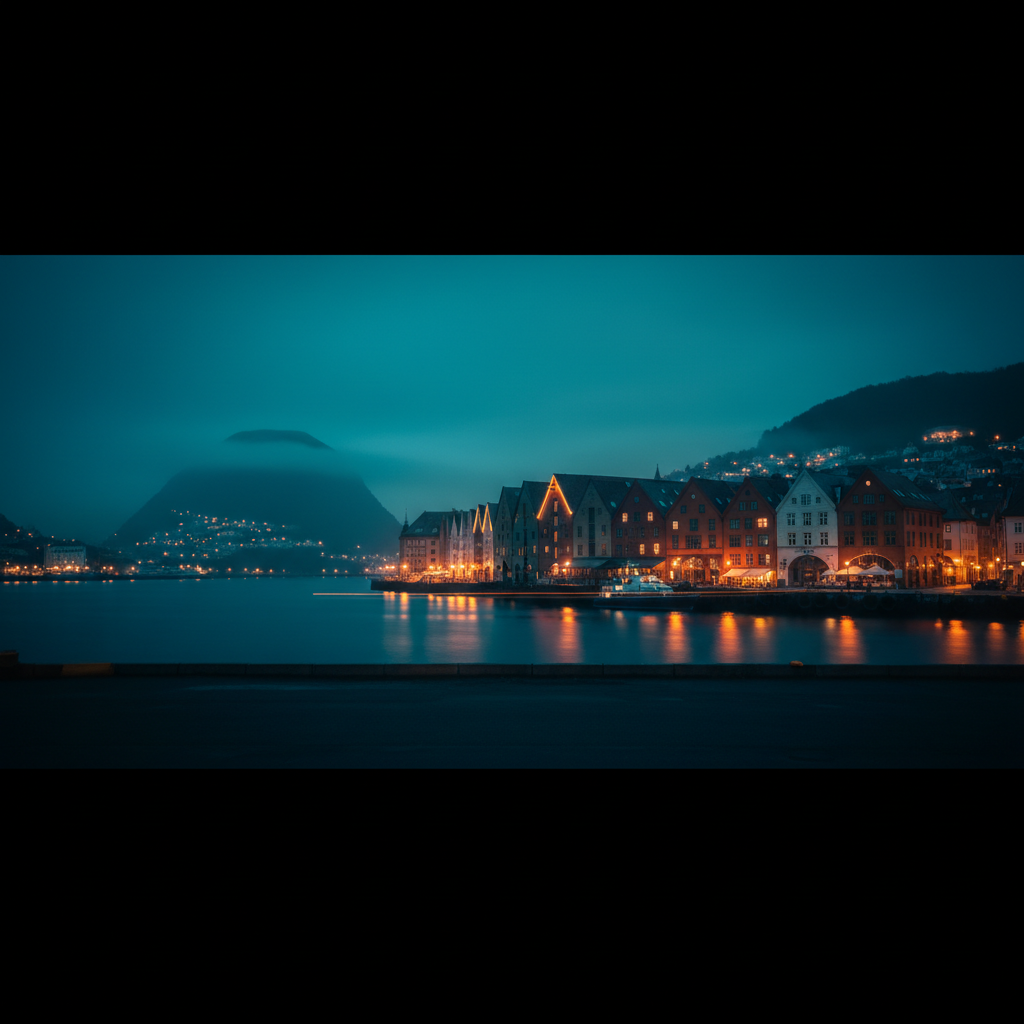 Transporte express a Bergen, Noruega