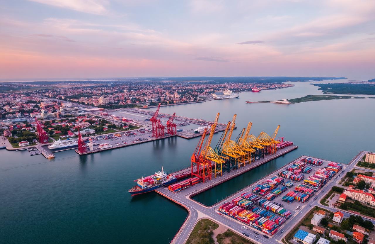 Transporte express a Burgas, Bulgaria