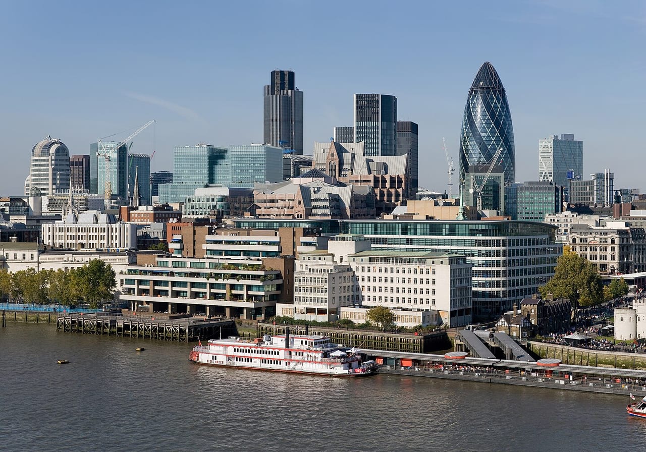 Transporte internacional a Londres, Reino Unido